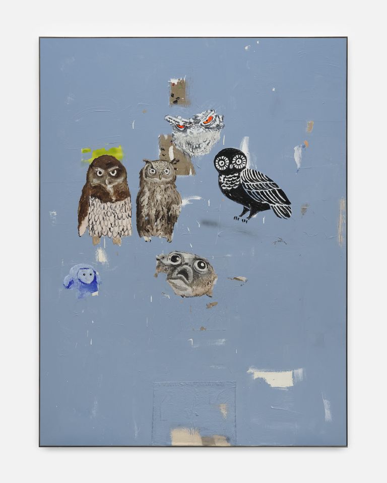 David Ostrowski
ZEIT Verbrechen (Parliament Paintings), 2023
Acrylic, lacquer, paper and cotton on canvas, wood
201 x 151 cm | 79 1/8 x 59 1/2 inches (framed)