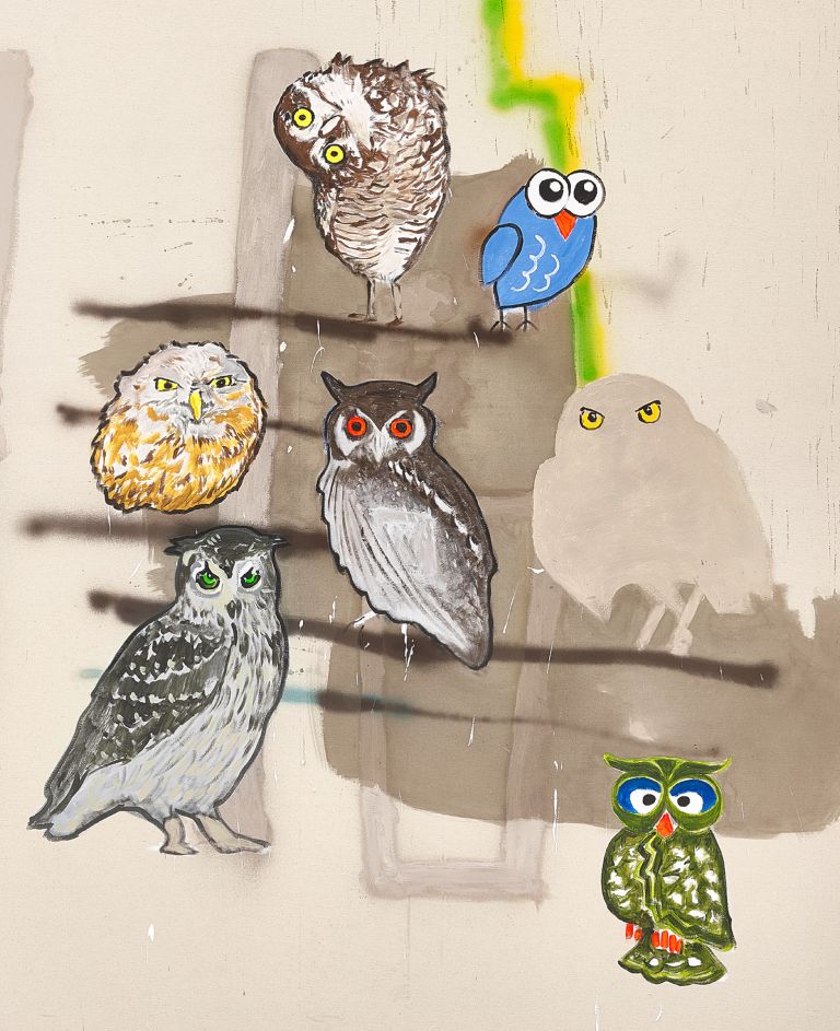 David Ostrowski
M&auml;nner die Pfeifen (Parliament Paintings), 2019 (detail)