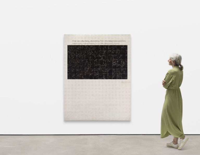 Jenny Holzer
fake news and lies, 2023