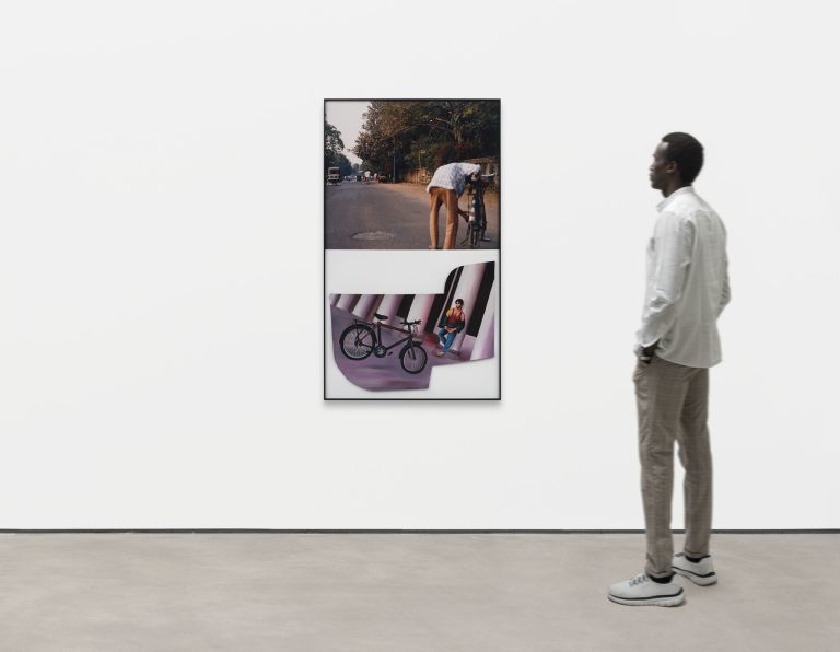 John Baldessari
Two Cyclists (Male), 1992