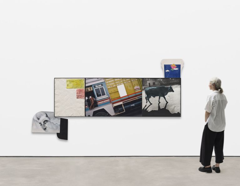 John Baldessari
Truck (with White Intrusion)/Cow (Blue), 1992