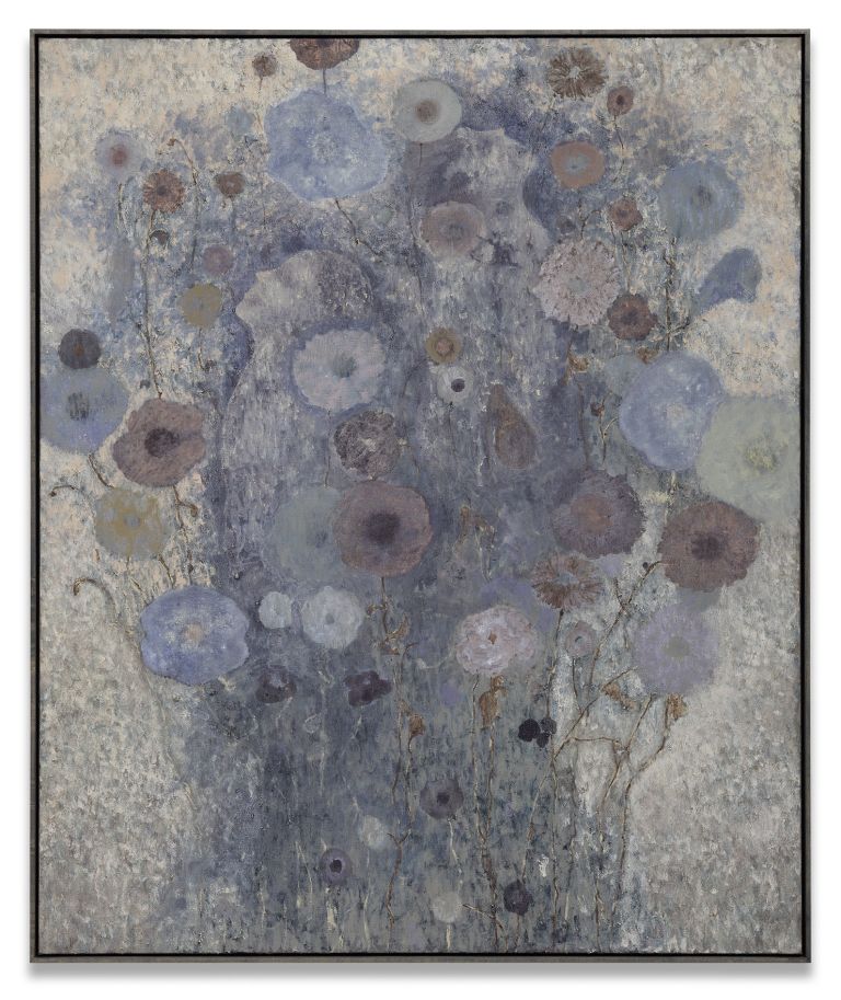 Oliver Bak
Bouquet, 2024
Oil and wax on linen
137 &times; 114 cm | 54 &times; 44 7/8 inches
139 &times; 116.5 cm | 54 3/4 &times; 45 7/8 inches (framed)