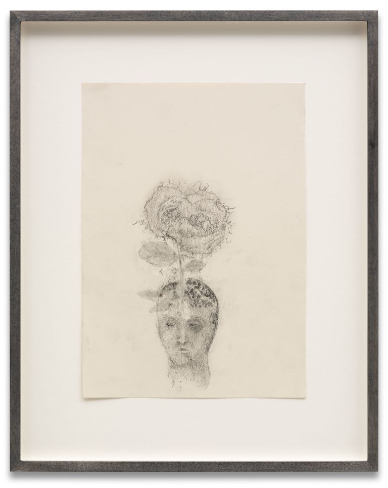 Oliver Bak
The Perfumer, 2024
Pencil on paper
28 &times; 21 cm | 11 &times; 8 1/4 inches
43 &times; 34.2 cm | 17 &times; 13 1/2 inches (framed)