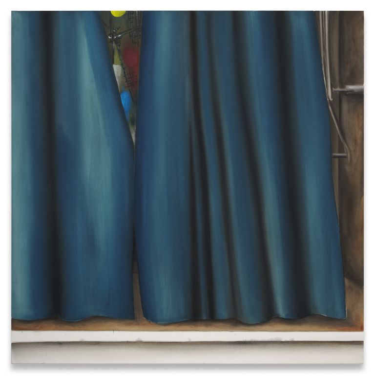 Andreas Schulze
Untitled (At home), 2024
Acrylic on nettle cloth
130 x 130 cm | 51 1/8 x 51 1/8 inches