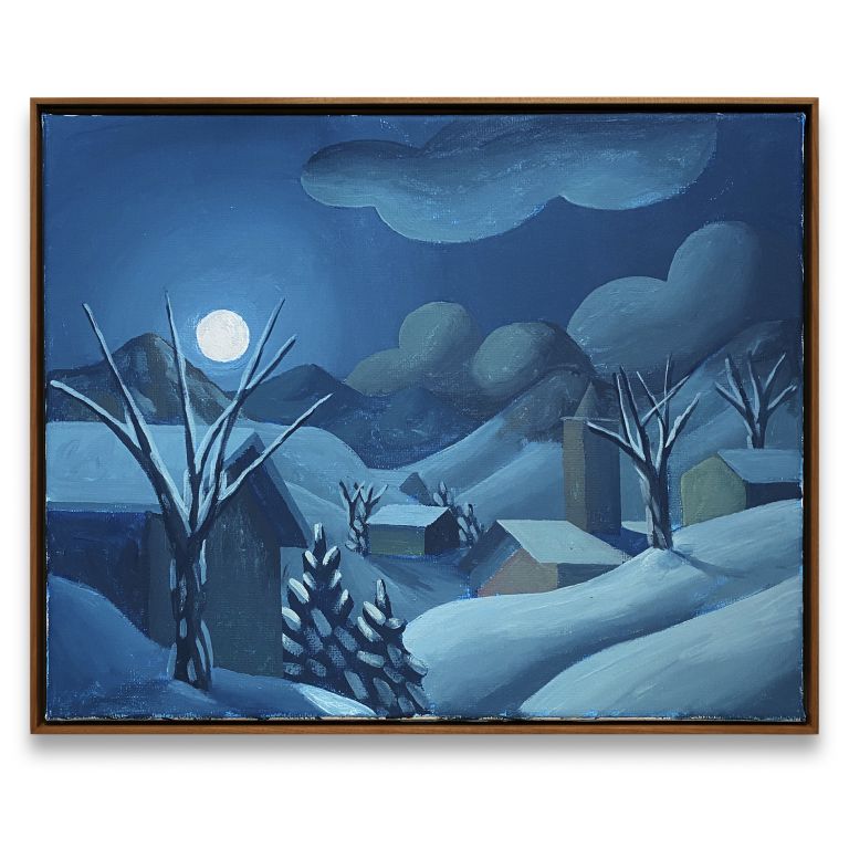 Salvo
Dicembre, 2006
Oil on canvas
40 x 50 cm | 15 3/4 x 19 3/4 inches
42.2 x 52.2 x 4 cm | 16 5/8 x 20 1/2 x 1 5/8 inches (framed)