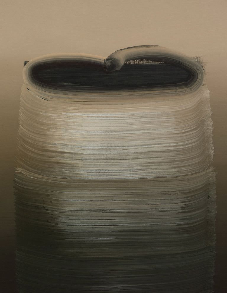 Hyun-Sook Song
Triptych: 5 Brushstrokes III, 8 Brushstrokes, 7 Brushstrokes, 2023 (detail)