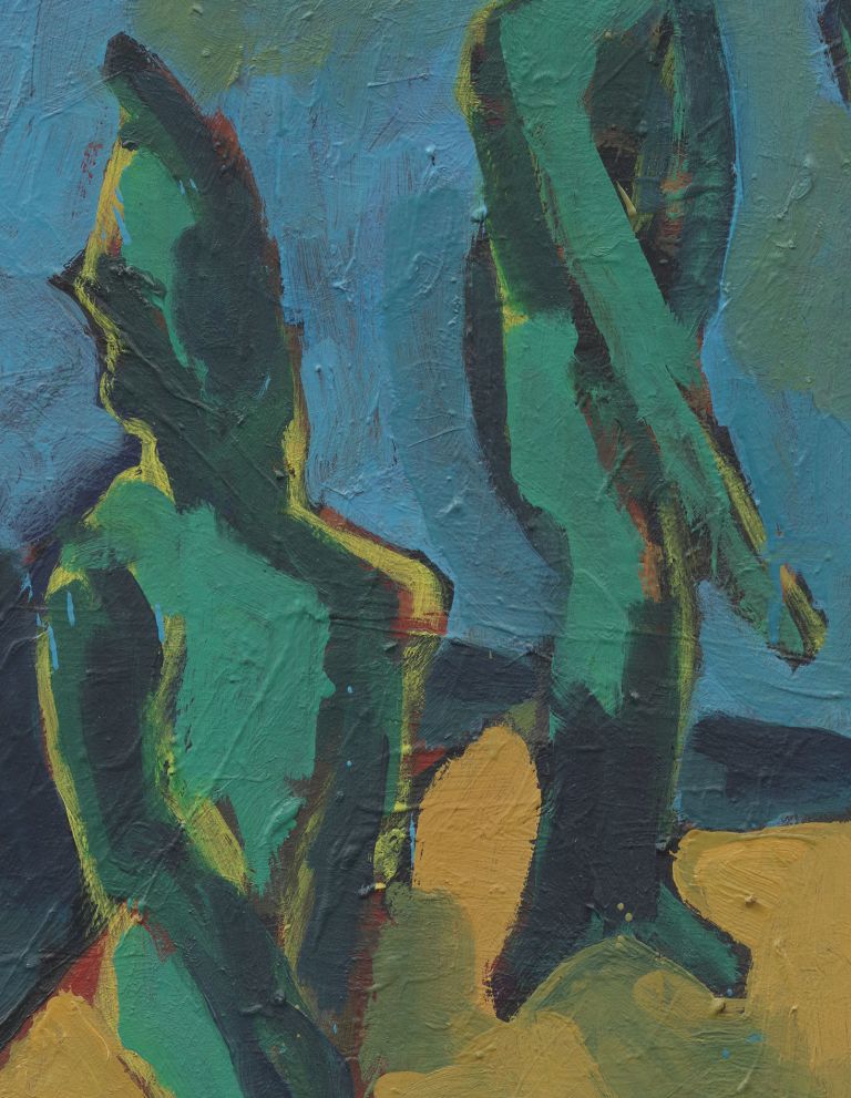 Thomas Scheibitz
Drei Soldaten, 1989 (detail)