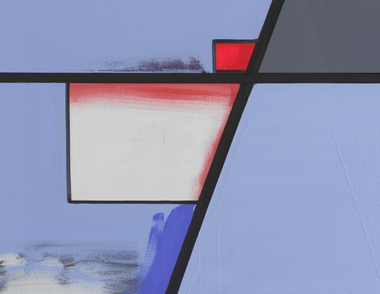 Thomas Scheibitz
Portrait H.M., 2024 (detail)