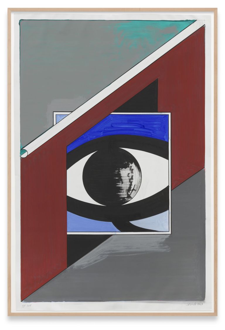 Thomas Scheibitz
gp 325, 2022
Vinyl and pigment markers on textile paper
145 &times; 95 cm | 57 &times; 37 3/8 inches