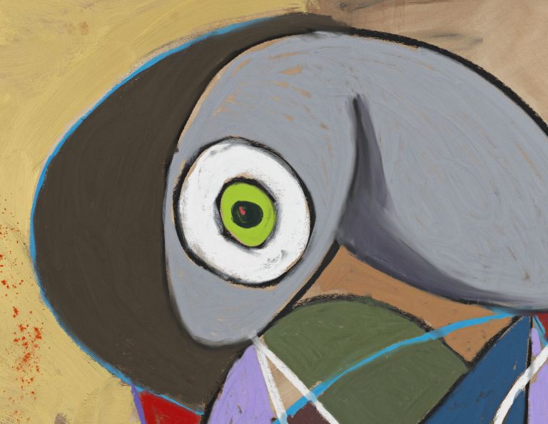 George Condo
Mask, 2024 (detail)