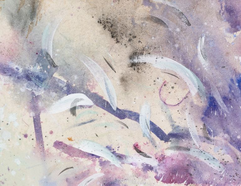 Lucy Dodd
The eye of Kelpie, 2024 (detail)