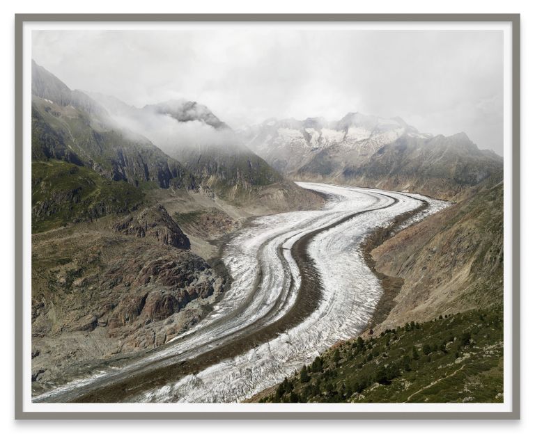 Andreas Gursky
Aletsch Glacier II, 2024
Inkjet-print, Diasec
207 &times; 257.2 &times; 6.2 cm | 81 1/2 &times; 101 1/4 &times; 2 3/8 inches (framed)
Edition of 6 + 2 AP