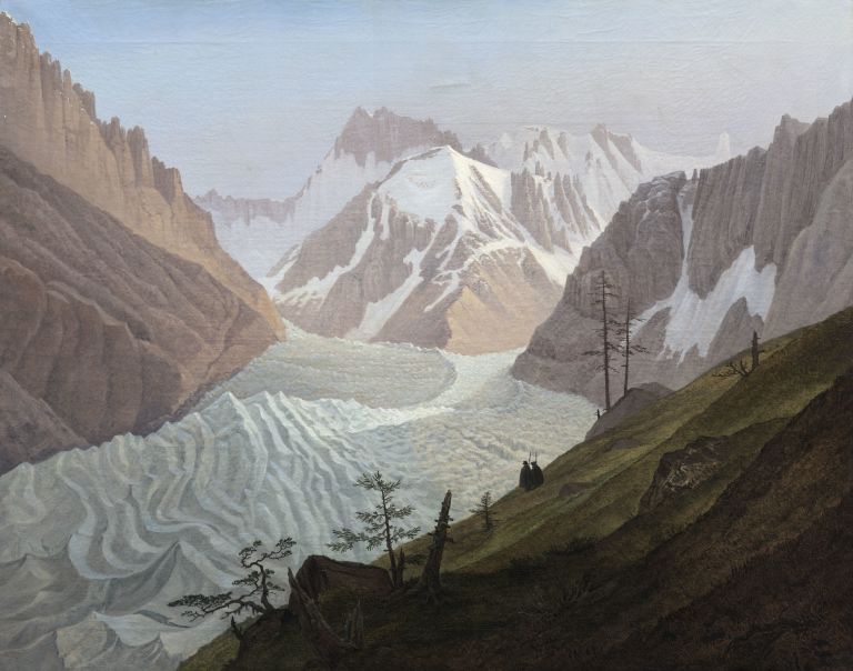 Carl Gustav Carus
The Sea of Ice near Chamonix, 1825&ndash;27
Museum Georg Sch&auml;fer, Schweinfurt, Germany
Photo: Alexander Romey