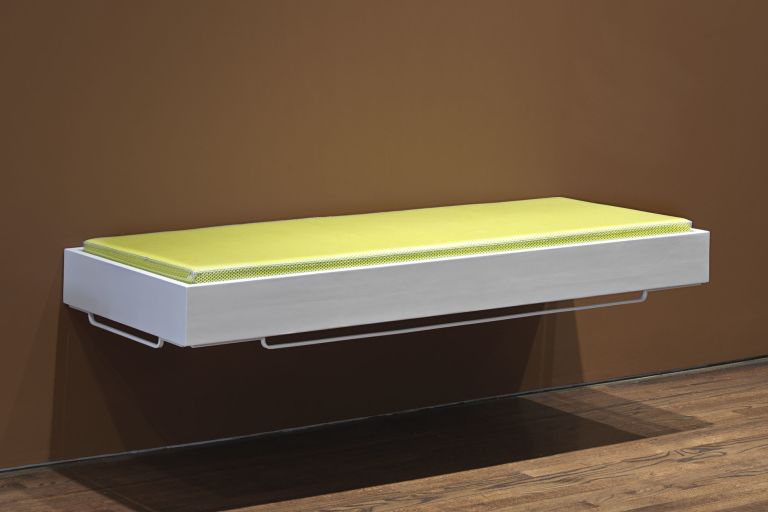 Rosemarie Trockel
Ch&acirc;teau en Espagne, 2015
Wood, foam plastic, plastic, metal
20 &times; 170 &times; 60 cm | 7 7/8 &times; 67 &times; 23 5/8 inches