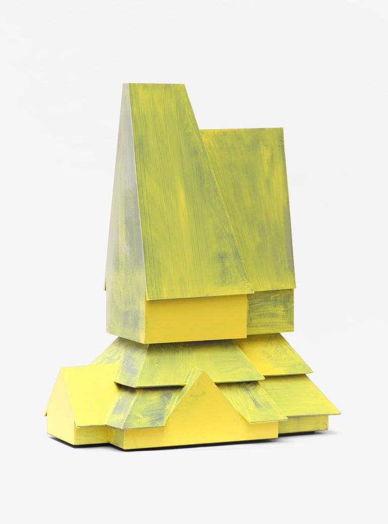 Thomas Scheibitz
Kirche, 2023
Vinyl, lacquer, wood, MDF
97 &times; 76 &times; 45 cm | 38 1/8 &times; 30 &times; 17 3/4 inches