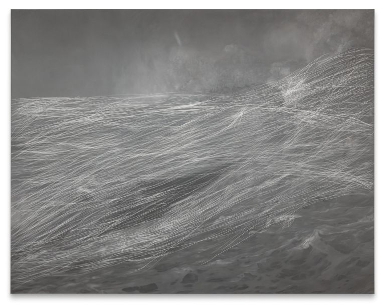 Anne Imhof
Grey Wave, 2025
Oil on canvas
250 &times; 320 cm | 98 3/8 &times; 126 inches