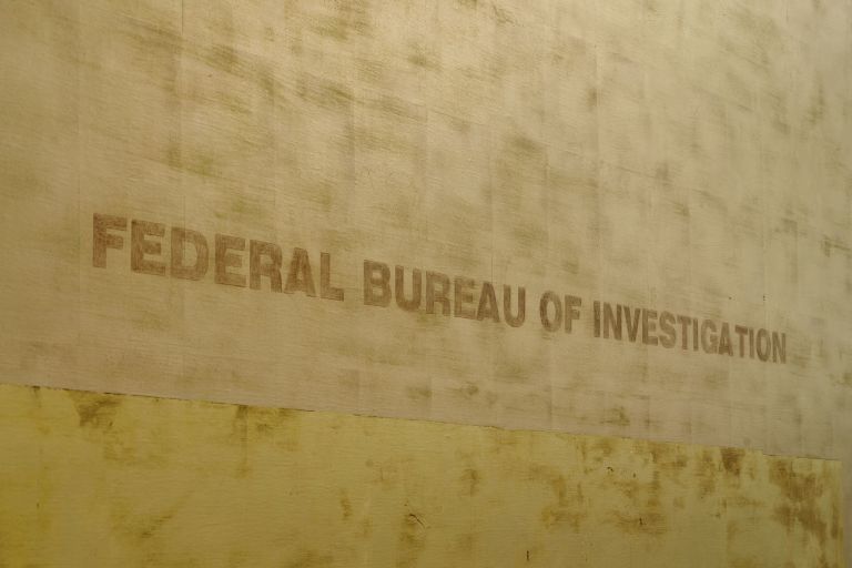 Jenny Holzer
FEDERAL BUREAU OF INVESTIGATION, 2023 (detail)