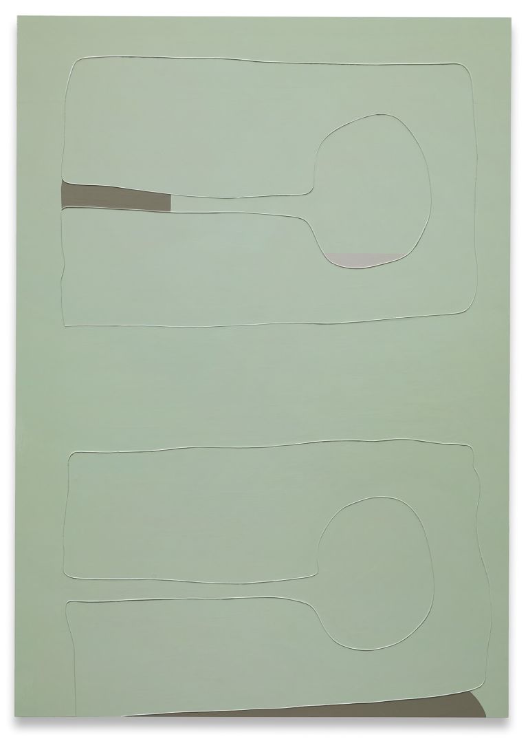 Gary Hume
Archipelago 1, 2020
Gloss paint on aluminium
214 &times; 151 cm
84 1/4 &times; 59 1/2 inches