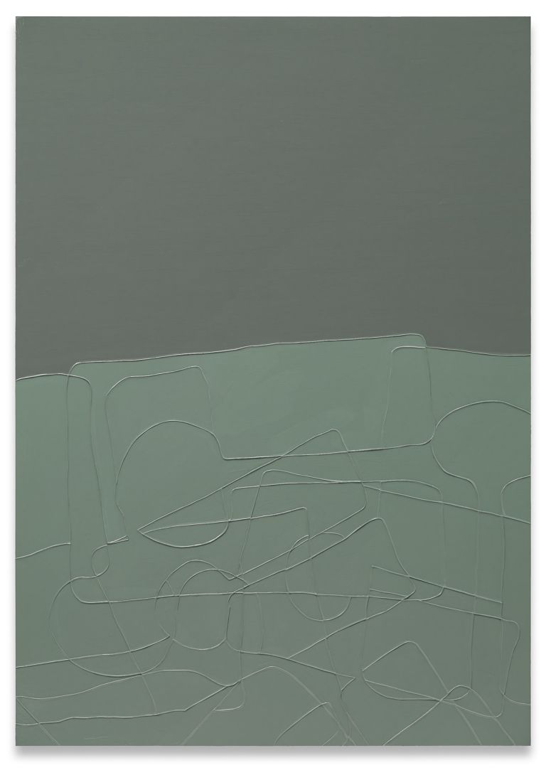 Gary Hume
Archipelago 2, 2020
Gloss paint on aluminium
214 &times; 151 cm
84 1/4 &times; 59 1/2 inches