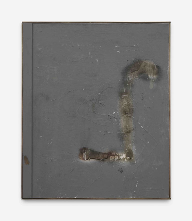 David Ostrowski
F (Garth Brooks), 2008/2021
Oil, acrylic, lacquer and paper on canvas, wood
61 &times; 51 cm
24 &times; 20 inches