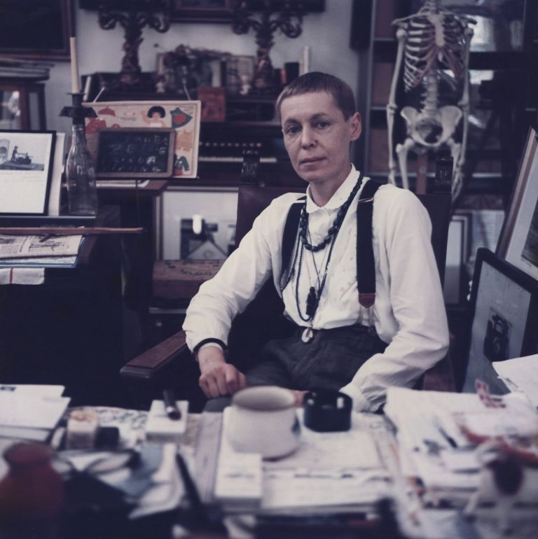 Hanne Darboven, 1986
Photo: Roy Colmer