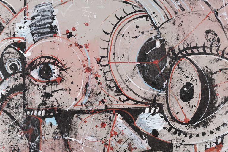 George Condo
Anticipation, 2021 (detail)