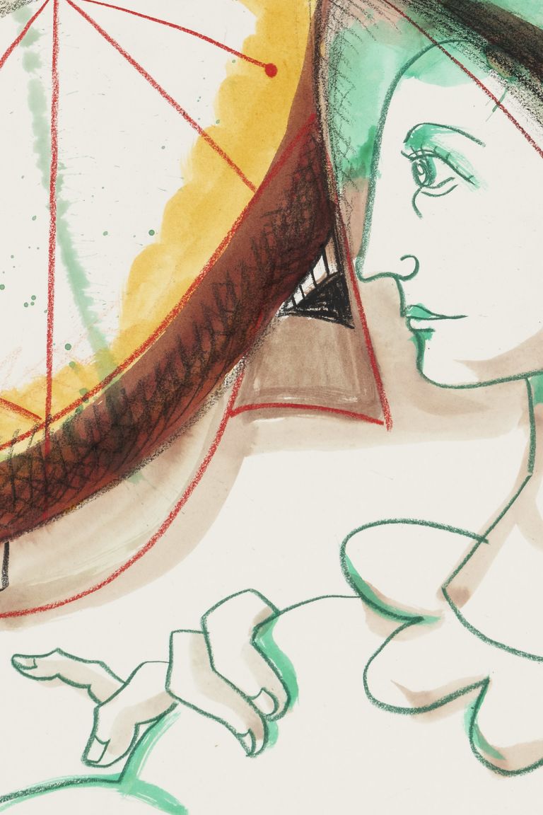 George Condo
Modern Romance, 2021 (detail)