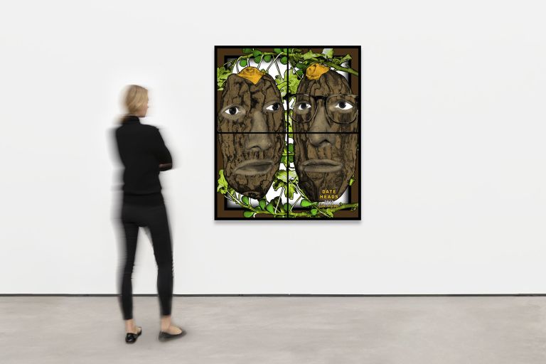 Gilbert & George
DATE HEADS, 2019 (scale image)