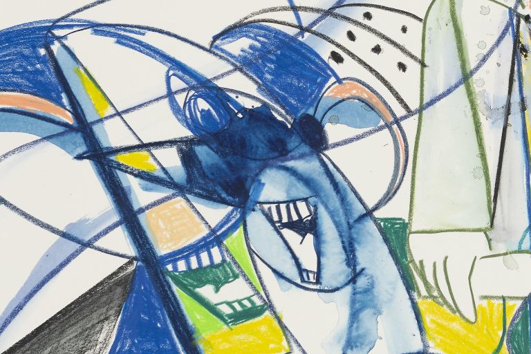 George Condo
Scrambled Heads, 2021 (detail)