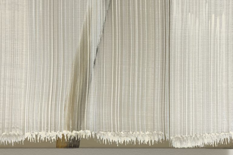 Hyun-Sook Song
5 Brushstrokes over 1 Brushstroke, 2009 (detail)