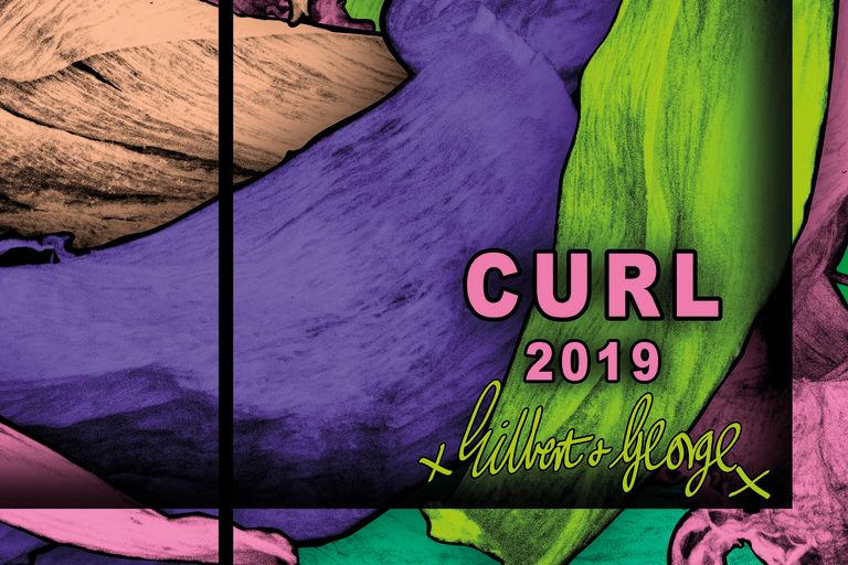 Gilbert & George
CURL, 2019 (detail)