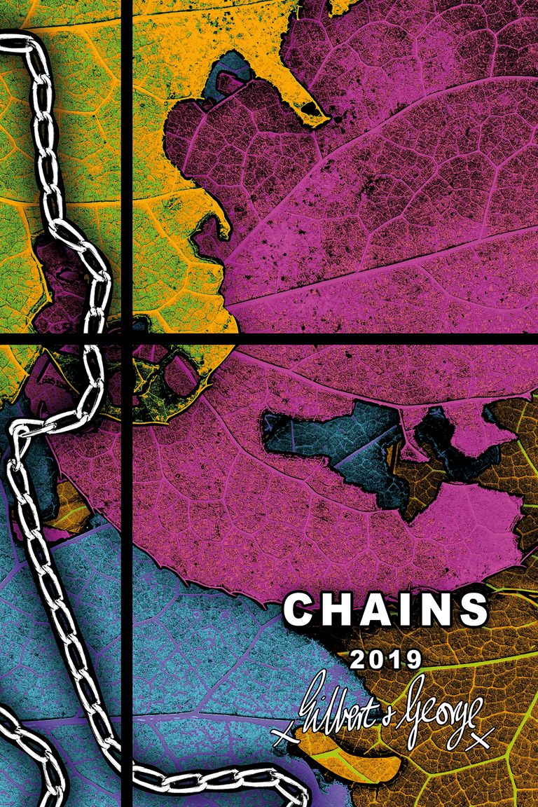 Gilbert & George
CHAINS, 2019 (detail)