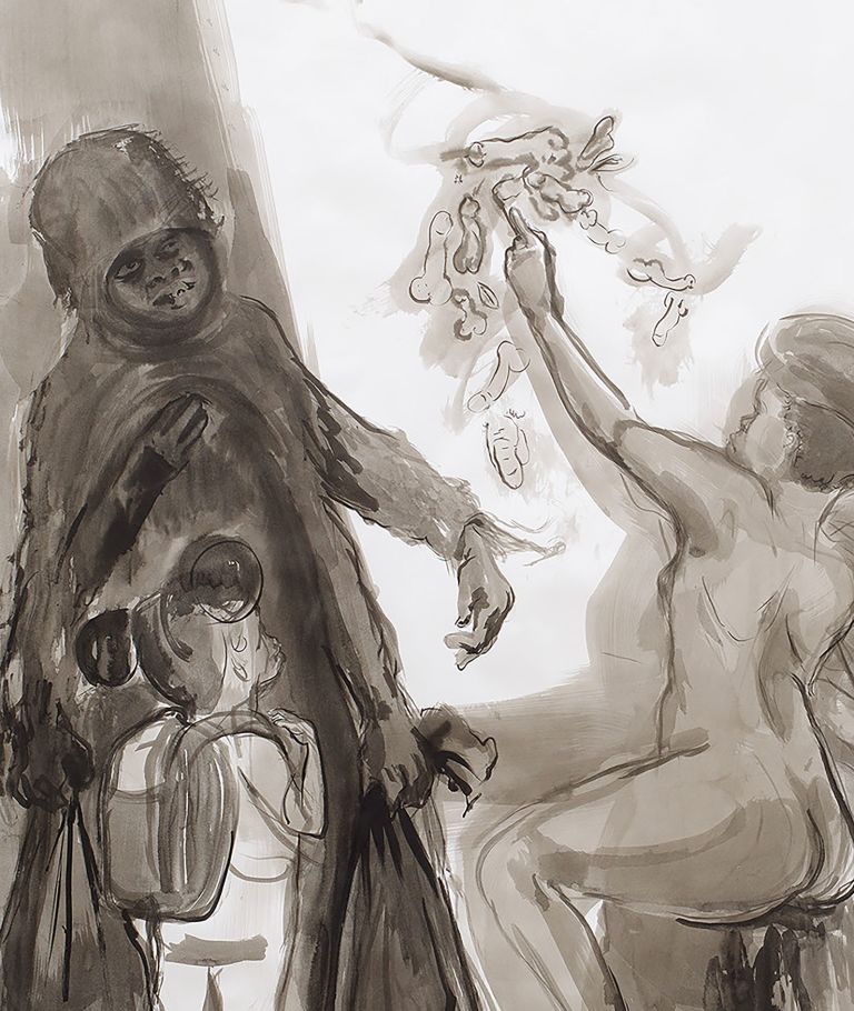 Kara Walker
The Origin of the World (Juried Art Competition), 2022 (detail)