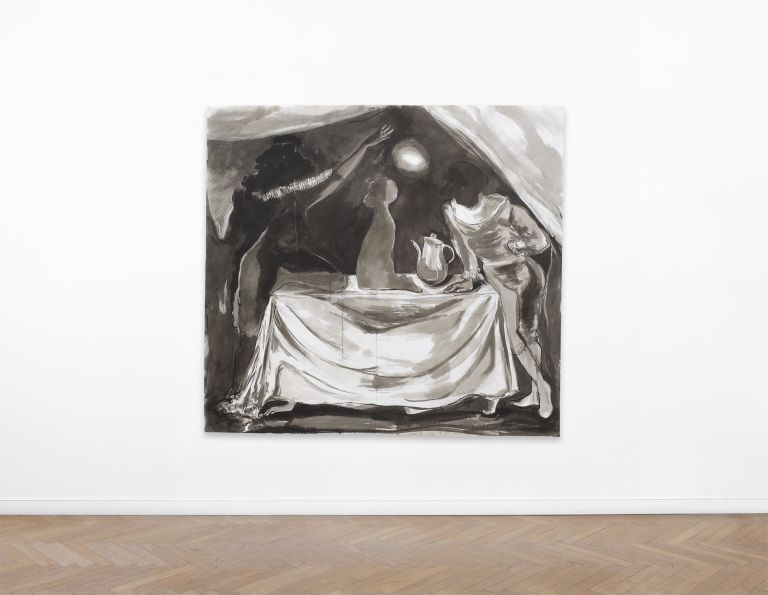 Kara Walker
The Omicron Variations, 2022
Ink on paper
188 &times; 200.7 cm
74 &times; 79 inches