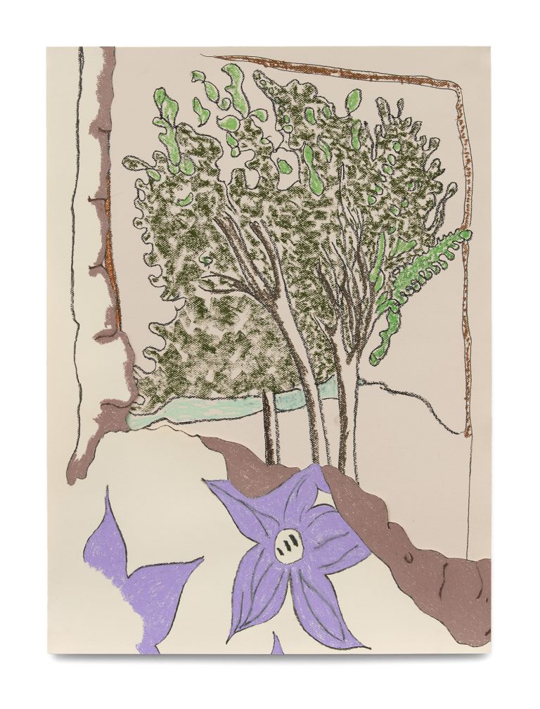 Gary Hume
Destroyed School Drawing, 2020
Pastel and charcoal on paper
75 &times; 55 cm
29 1/2 &times; 21 5/8 inches