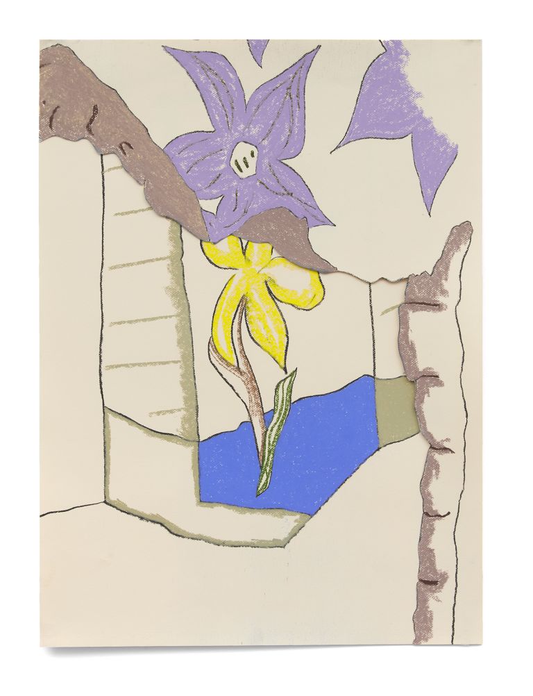 Gary Hume
Destroyed School Drawing, 2020
Pastel and charcoal on paper
75 &times; 55 cm
29 1/2 &times; 21 5/8 inches