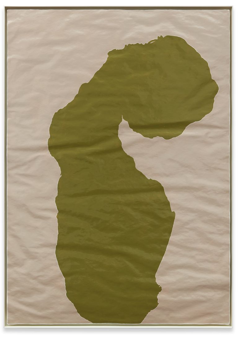 Gary Hume
Archipelago, 2020
Gloss paint on paper
106 &times; 76 cm
41 3/4 &times; 30 inches