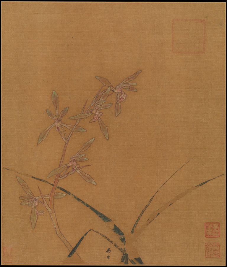 Ma Lin
Orchids, c. 1240
26.5 x 22.5 cm
10 7/16 x 8 7/8 inches
The Metropolitan Museum of Art