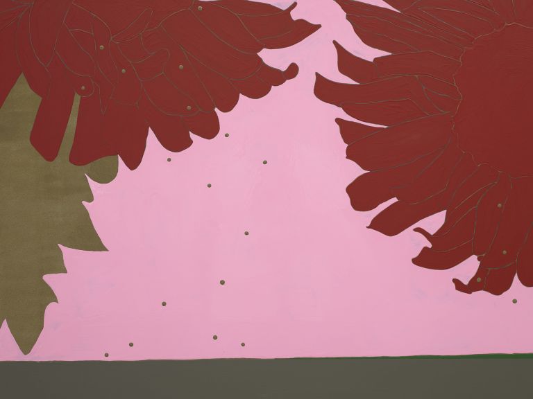 Gary Hume
Two Blooms, Grey Fields, 2020 (detail)