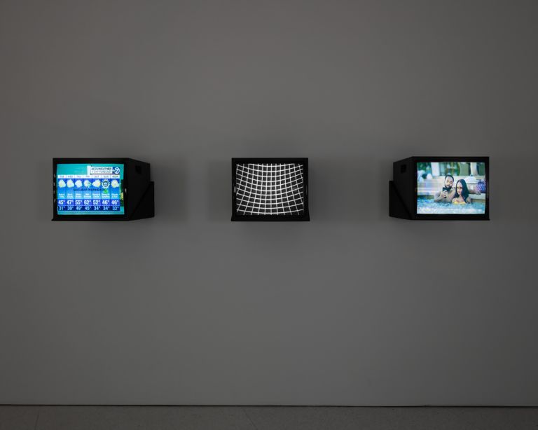 Gretchen Bender
Aggressive Witness – Active Participant, 1990 (installation view)