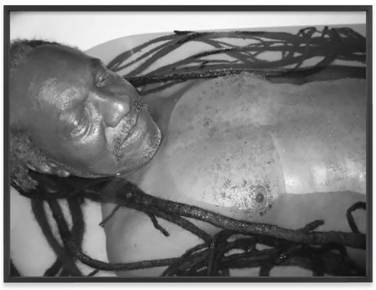 Senga Nengudi
Ellioutt ~ Love, 2022 (detail)