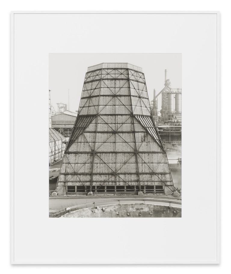 Bernd & Hilla Becher
Cooling Tower, Duisburg-Hamborn, Ruhr Area, D, 1990
Silver-gelatin print
60 &times; 50 cm
23 5/8 &times; 19 3/4 inches
91.5 &times; 75 cm (framed)
36 &times; 29 1/2 inches (framed)