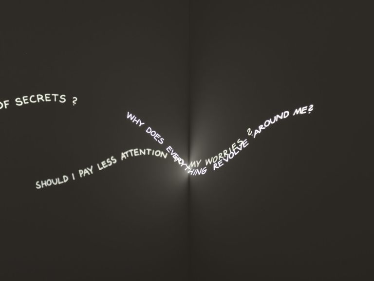 Peter Fischli David Weiss
Untitled (Questions Projection, small), 1981&ndash;2001 (detail)