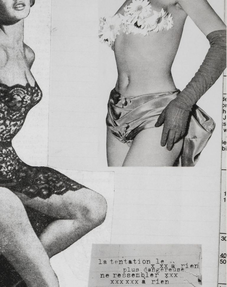 Astrid Klein
Untitled (la tentation le plus dangereuse…), 1979 (detail)