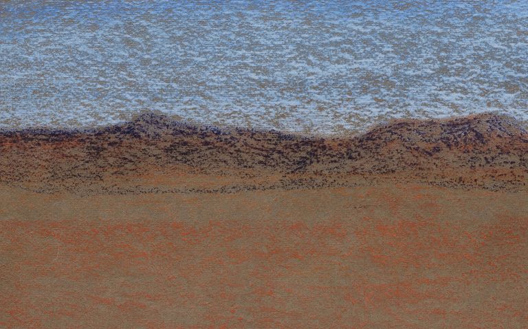 Richard Artschwager
Horizontal Landscape with Blue Mountains, 2010 (detail)