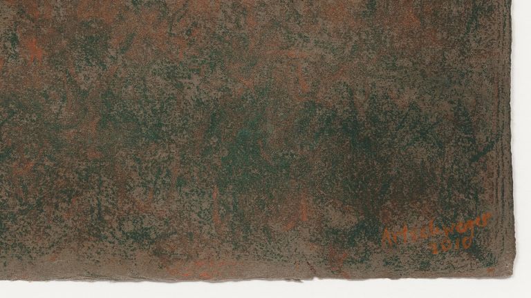 Richard Artschwager
Horizontal Landscape with Blue Mountains, 2010 (detail)