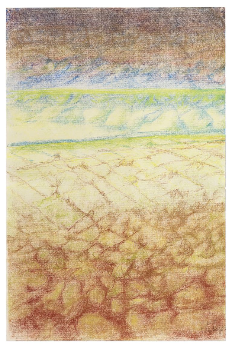 Richard Artschwager
Landscape with Dark Sky, 2010
Pastel on paper
96.5 &times; 64.1 cm
38 &times; 25 1/4 inches
105.6 &times; 73.1 cm (framed)
41 5/8 &times; 28 7/8 inches (framed)