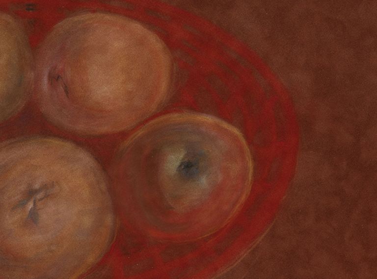 Richard Artschwager
Bowl of Apples, 2007 (detail)