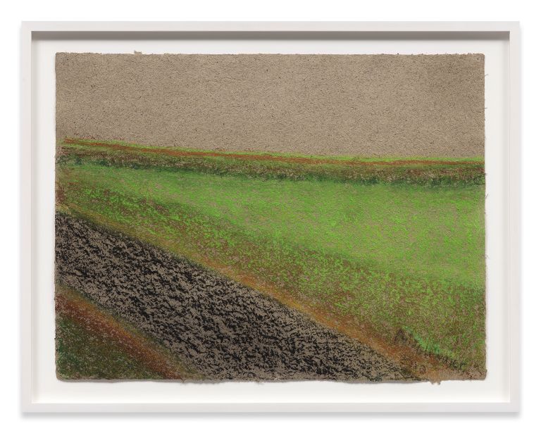 Richard Artschwager
Horizontal Landscape with Road and Field, 2010
Pastel on handmade paper
45.7 &times; 61 cm
18 &times; 24 inches
54.7 &times; 69.9 cm (framed)
21 1/2 &times; 27 1/2 inches (framed)
