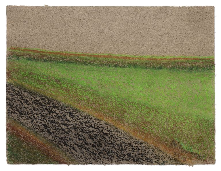 Richard Artschwager
Horizontal Landscape with Road and Field, 2010
Pastel on handmade paper
45.7 &times; 61 cm
18 &times; 24 inches
54.7 &times; 69.9 cm (framed)
21 1/2 &times; 27 1/2 inches (framed)